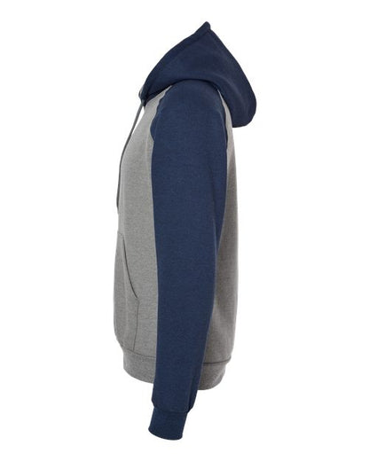 Grey Heather/ Heather Navy-model Image