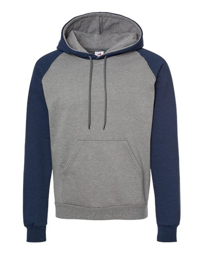 Grey Heather/ Heather Navy
