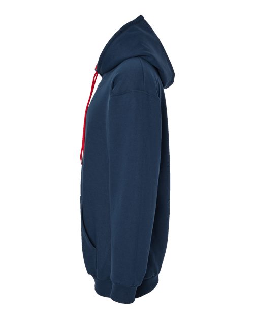 Navy/ Red-model Image