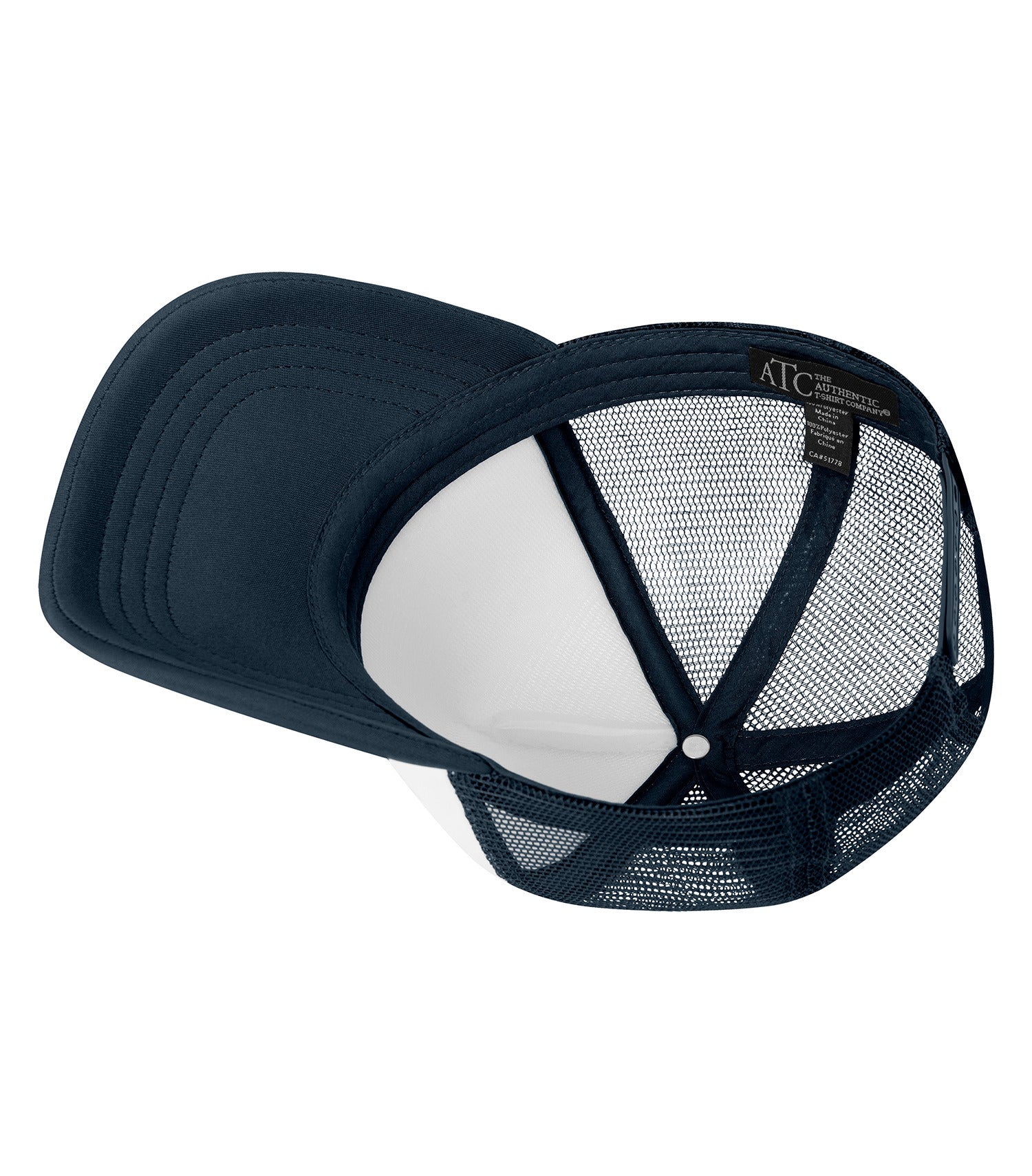 White/Navy-model Image