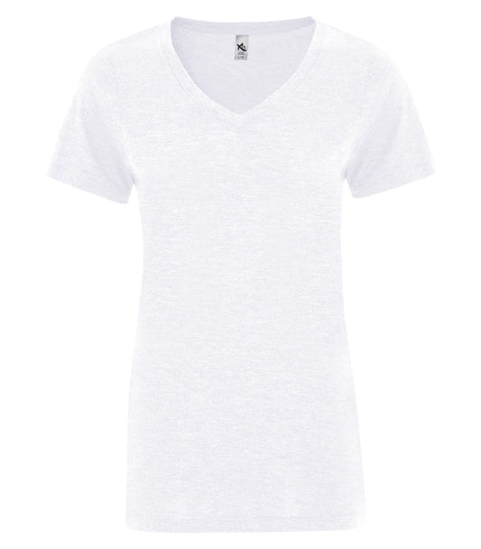 KOI KOI8022L - KOI® TRIBLEND V-NECK LADIES TEE.