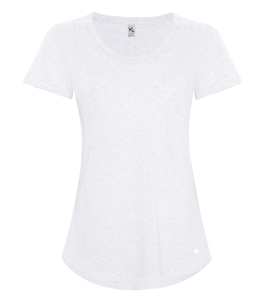 KOI KOI8036L - KOI® TRIBLEND SCOOP NECK RELAXED LADIES TEE.