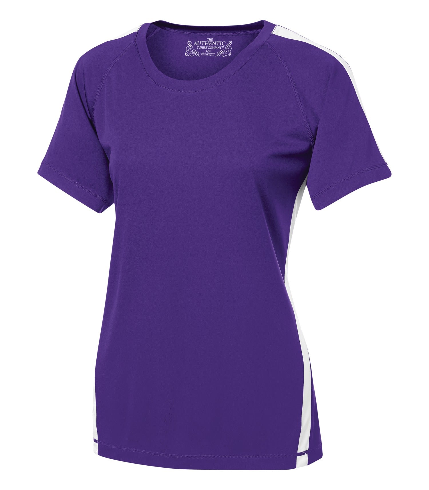Purple/White-model Image