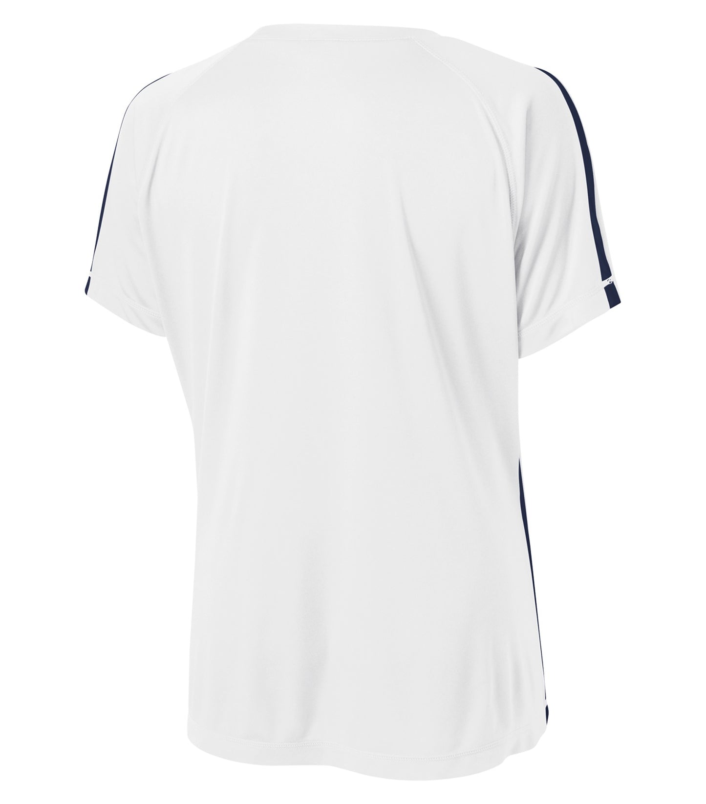White/Navy-model Image