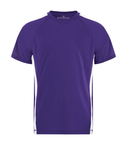 Purple/White